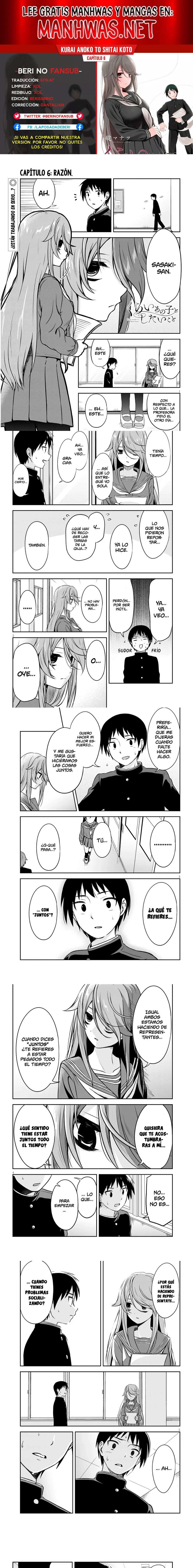 Kurai Anoko to Shitai koto Capítulo 6 - Page 1