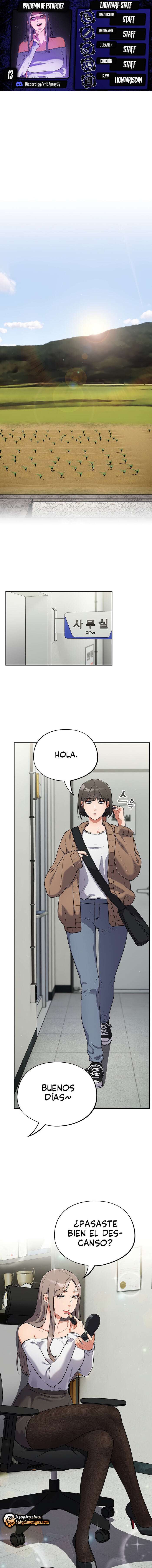 Pandemia de estupidez Capítulo 13 - Page 1