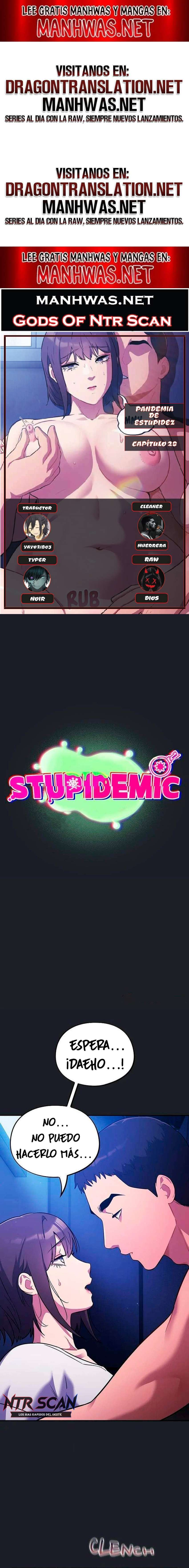 Pandemia de estupidez Capítulo 28 - Page 1