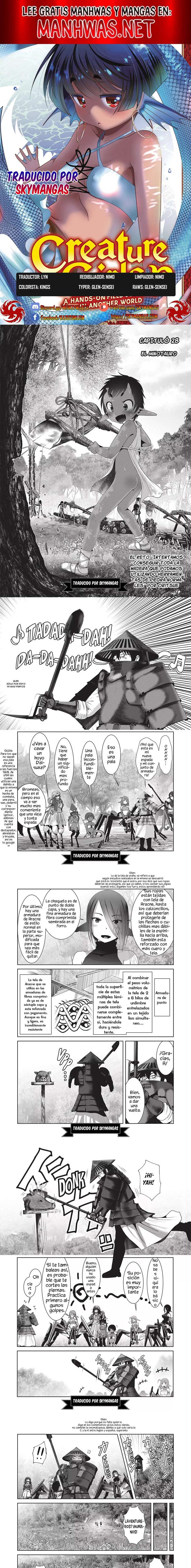 Creature Girls: A Hands-On Field Journal in Another World Capítulo 28 - Page 1