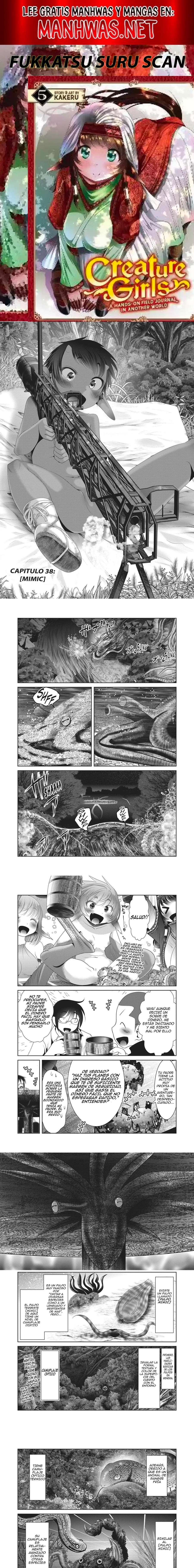 Creature Girls: A Hands-On Field Journal in Another World Capítulo 38 - Page 1