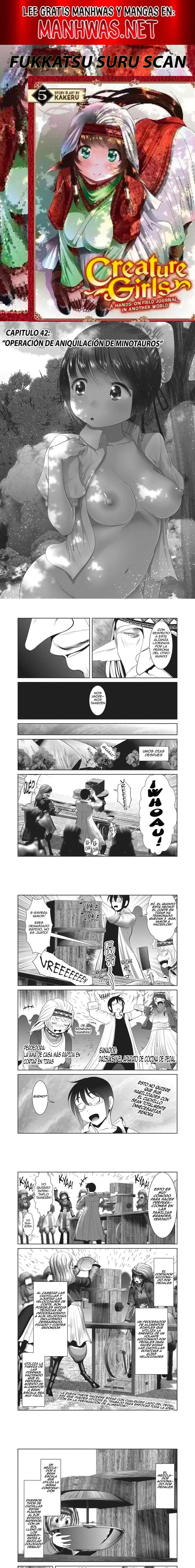 Creature Girls: A Hands-On Field Journal in Another World Capítulo 42 - Page 1