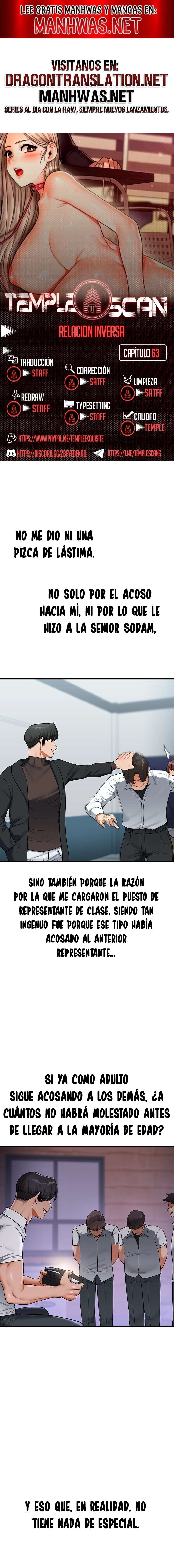 Relación inversa Capítulo 63 - Page 1