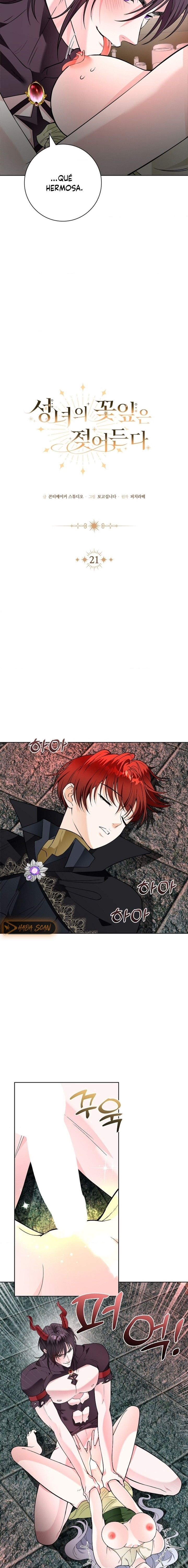 Los Pétalos de la Santa se humedecen Capítulo 21 - Page 6