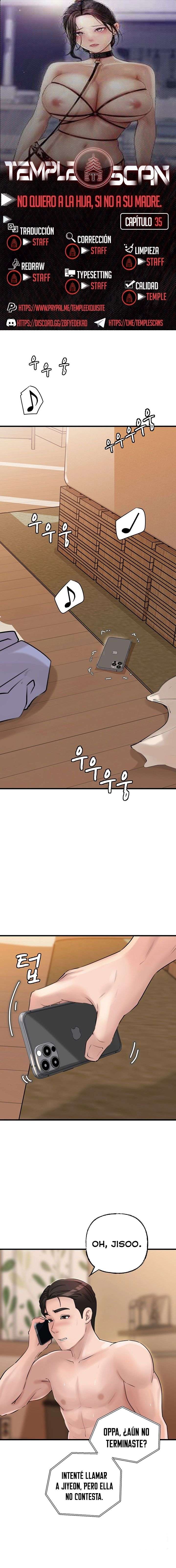 No Quiero A La Hija, Si No A Su Madre Capítulo 35 - Page 1