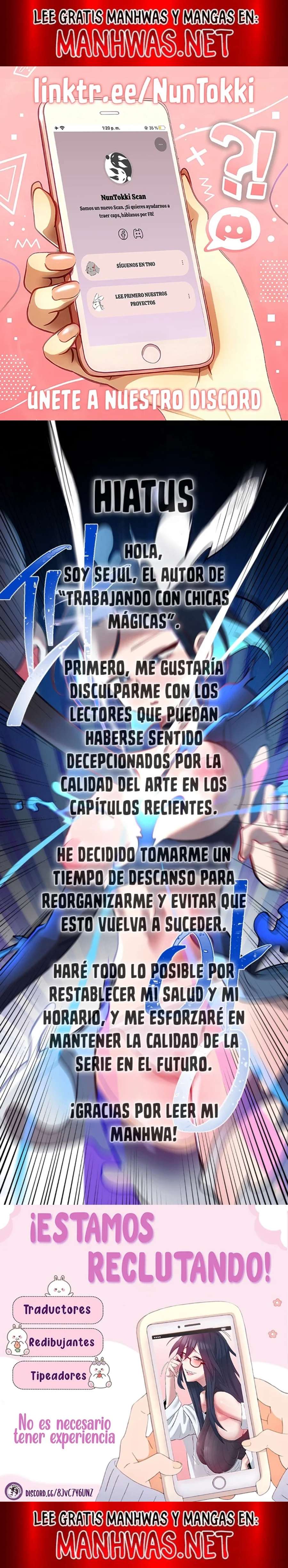 Trabajando con chicas mágicas Capítulo 12.5 - Page 1