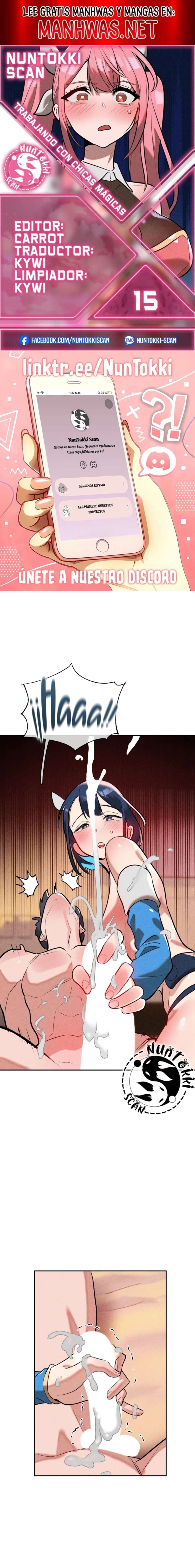 Trabajando con chicas mágicas Capítulo 15 - Page 1