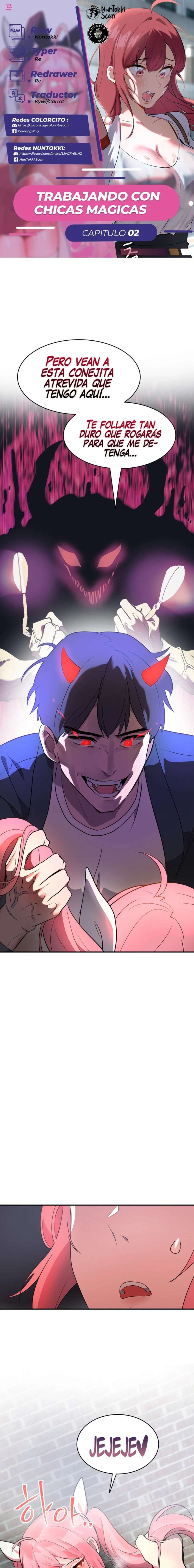 Trabajando con chicas mágicas Capítulo 2 - Page 1