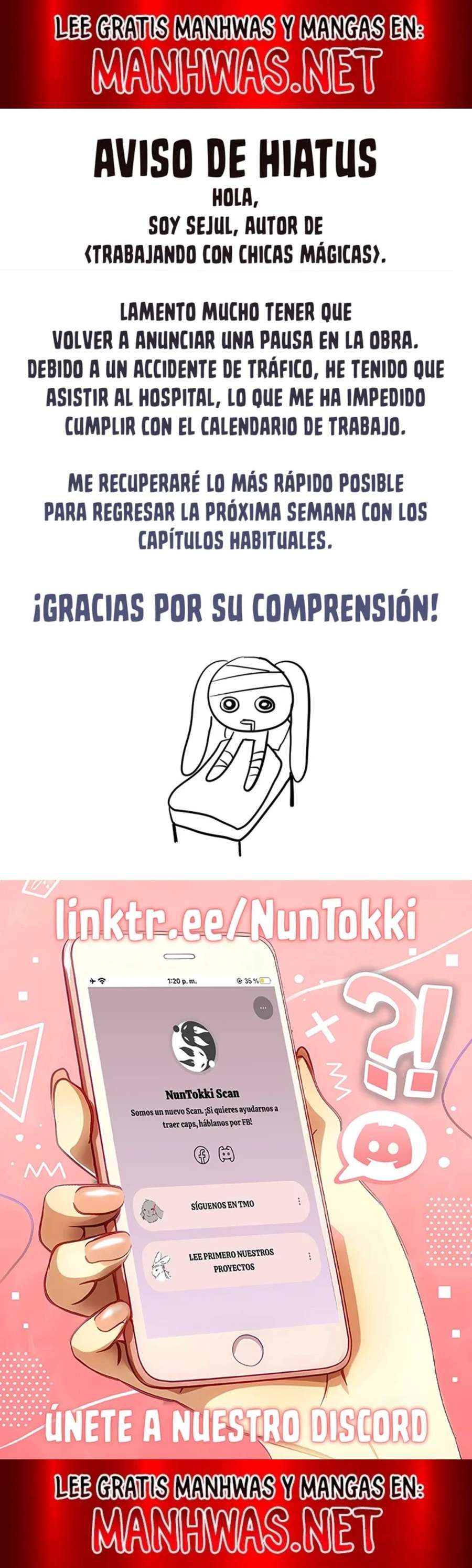 Trabajando con chicas mágicas Capítulo 22.5 - Page 1