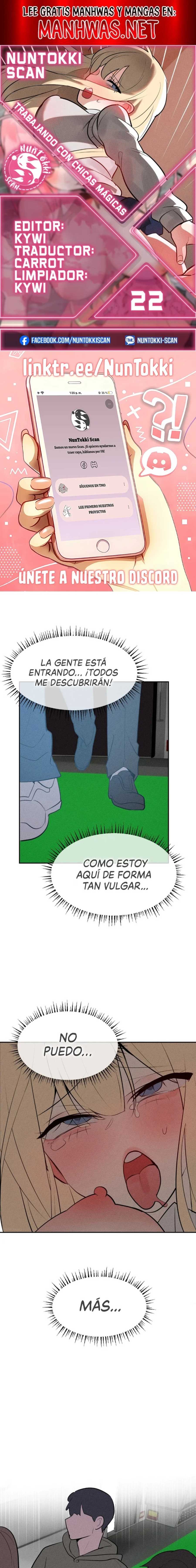 Trabajando con chicas mágicas Capítulo 22 - Page 1