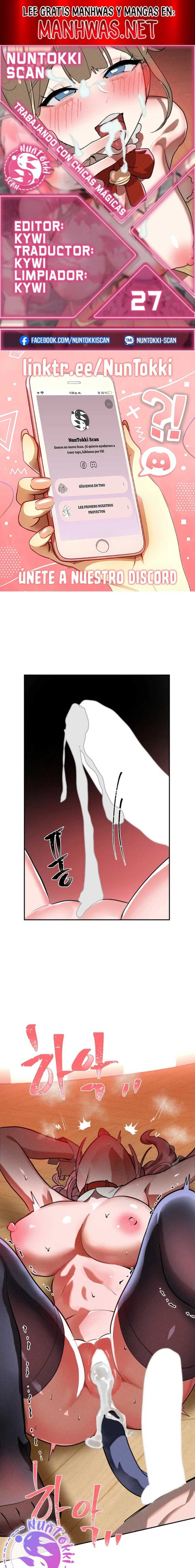 Trabajando con chicas mágicas Capítulo 27 - Page 1