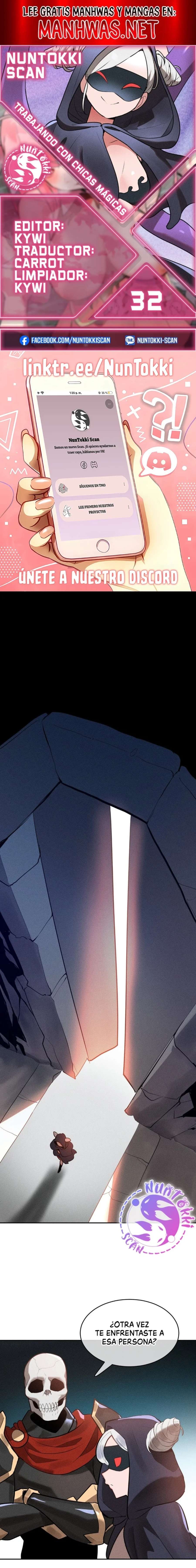 Trabajando con chicas mágicas Capítulo 32 - Page 1