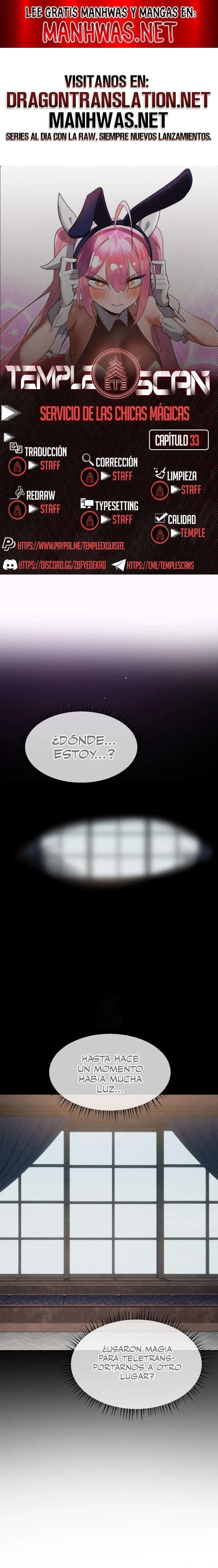 Trabajando con chicas mágicas Capítulo 33 - Page 1