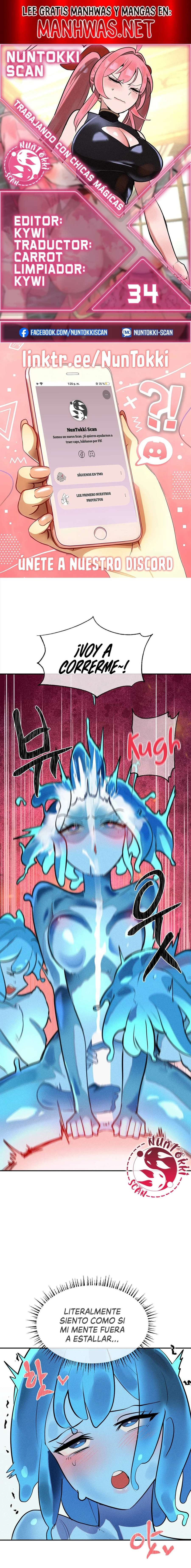 Trabajando con chicas mágicas Capítulo 34 - Page 1