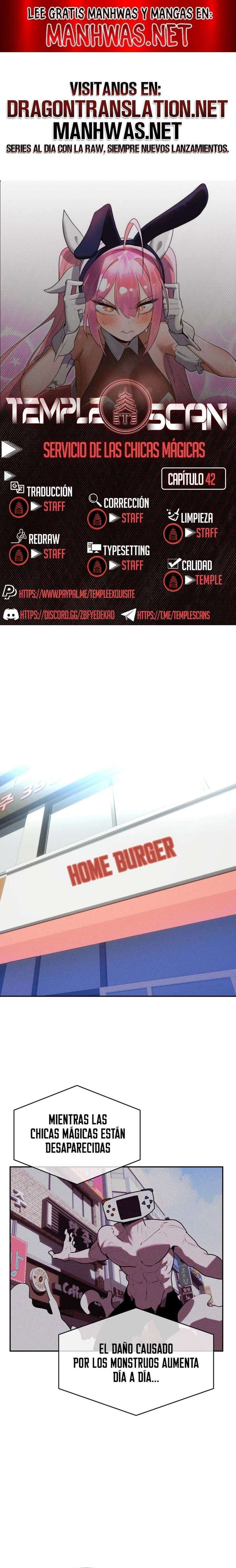 Trabajando con chicas mágicas Capítulo 42 - Page 1