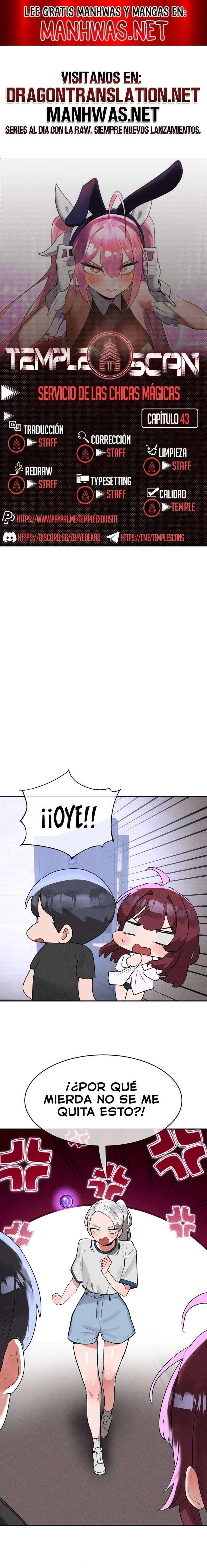 Trabajando con chicas mágicas Capítulo 43 - Page 1