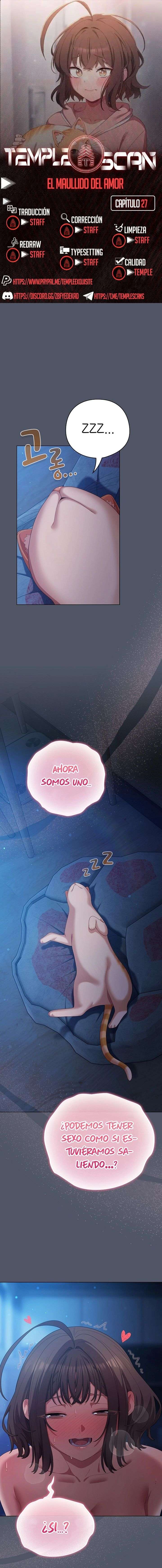 Maullidos de amor Capítulo 27 - Page 1