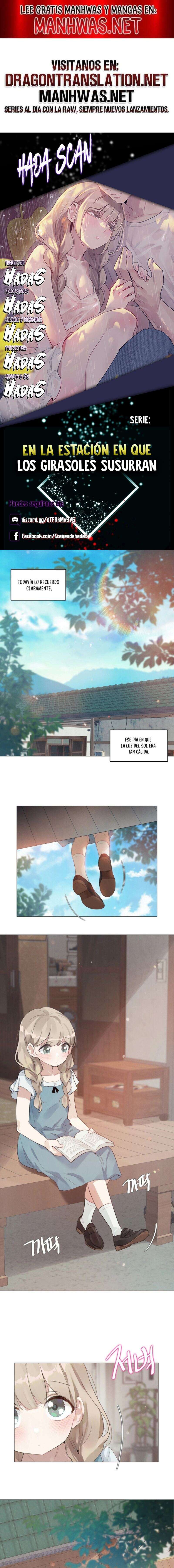 En la estación en que los girasoles susurran Capítulo 3 - Page 1