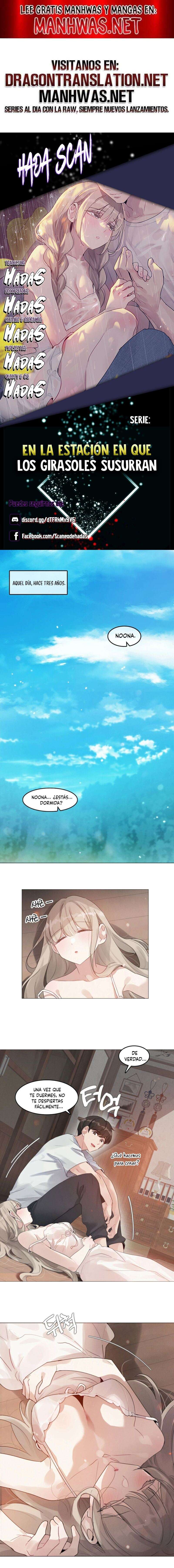 En la estación en que los girasoles susurran Capítulo 4 - Page 1