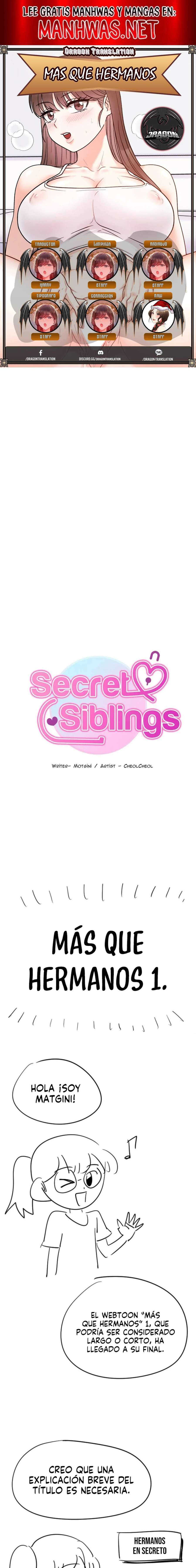 Más que Hermanos Capítulo 50.5 - Page 1