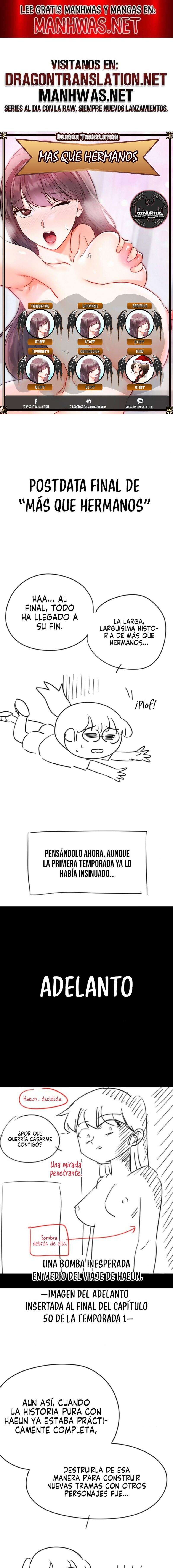 Más que Hermanos Capítulo 89.5 - Page 1