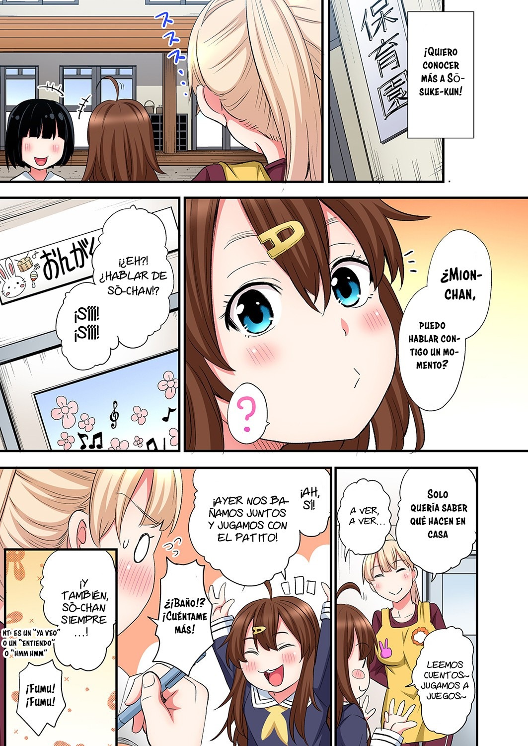 Técnicas sexuales con una mamá gyaru Capítulo 105 - Page 4