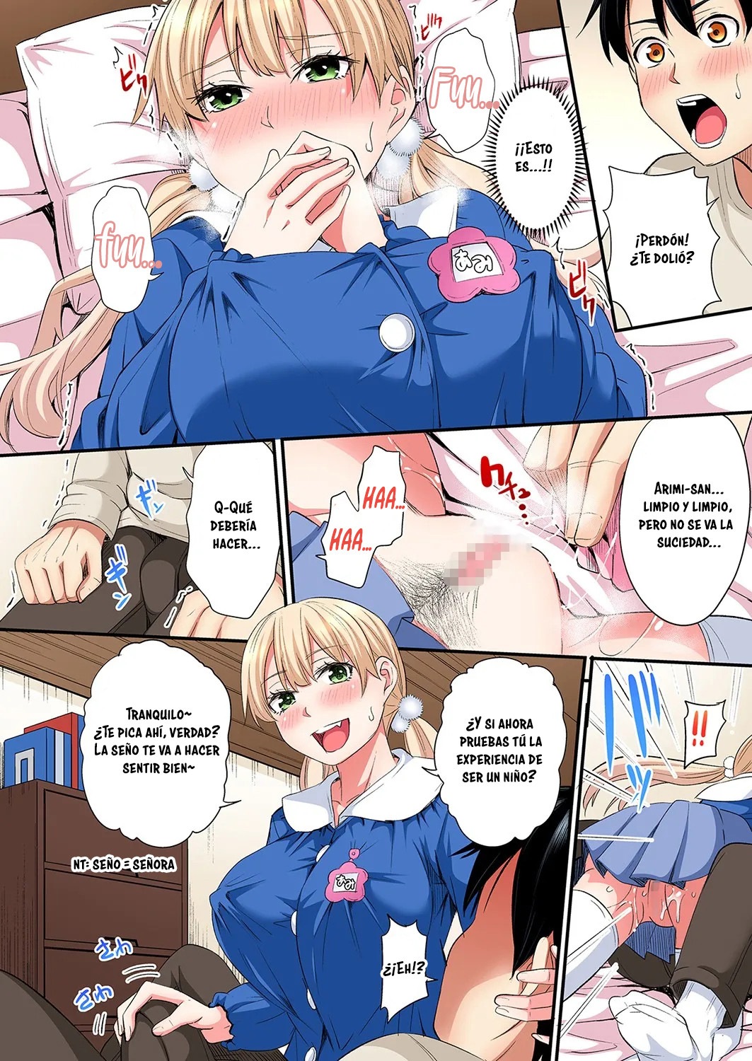 Técnicas sexuales con una mamá gyaru Capítulo 106 - Page 7
