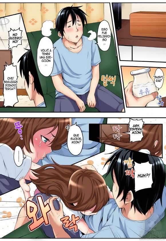 Técnicas sexuales con una mamá gyaru Capítulo 4 - Page 8