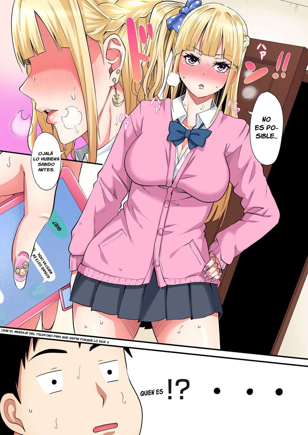 Técnicas sexuales con una mamá gyaru Capítulo 56 - Page 9