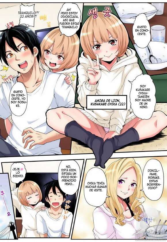 Técnicas sexuales con una mamá gyaru Capítulo 6 - Page 4