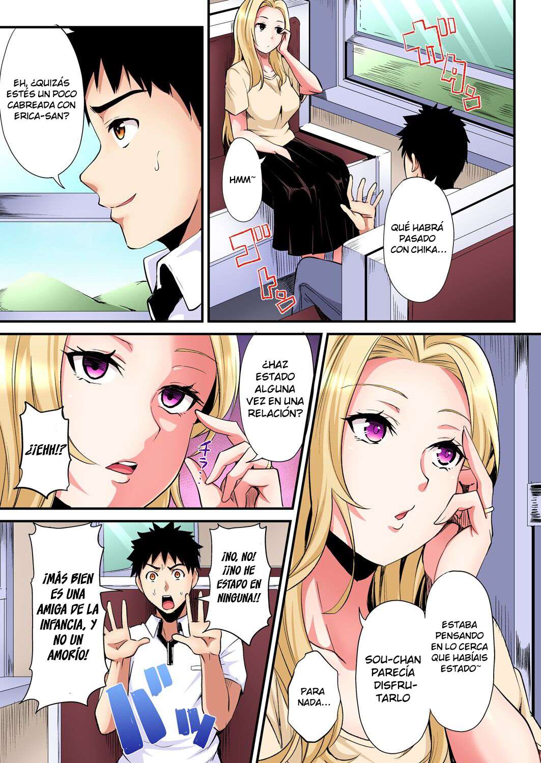 Técnicas sexuales con una mamá gyaru Capítulo 63 - Page 8