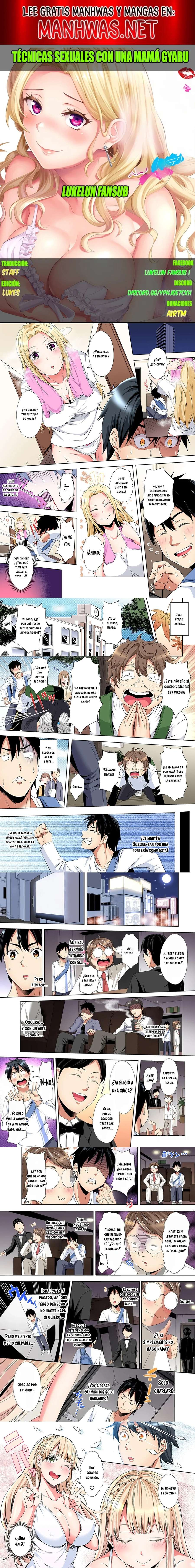 Técnicas sexuales con una mamá gyaru Capítulo 87 - Page 1