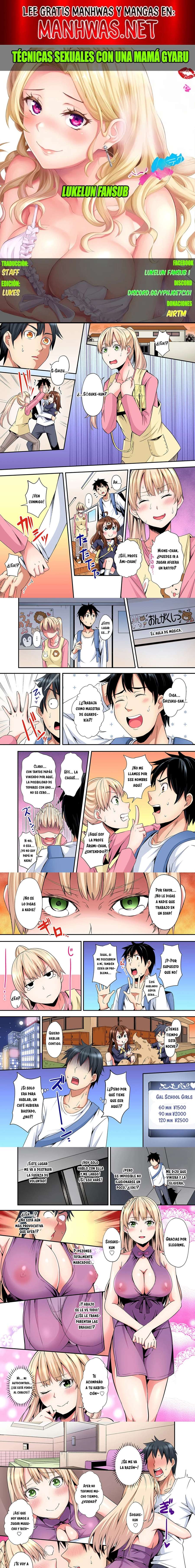 Técnicas sexuales con una mamá gyaru Capítulo 90 - Page 1