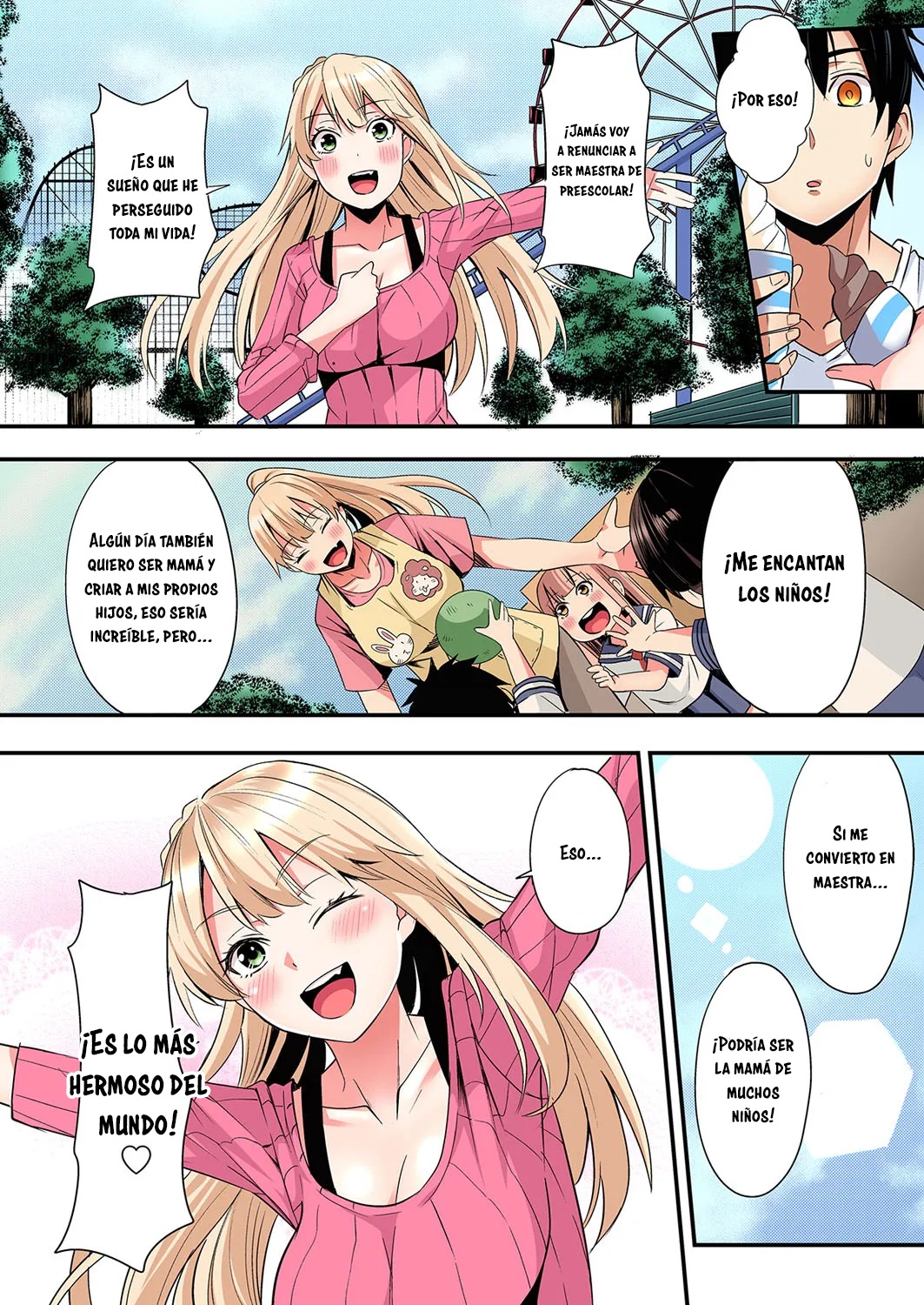 Técnicas sexuales con una mamá gyaru Capítulo 98 - Page 7