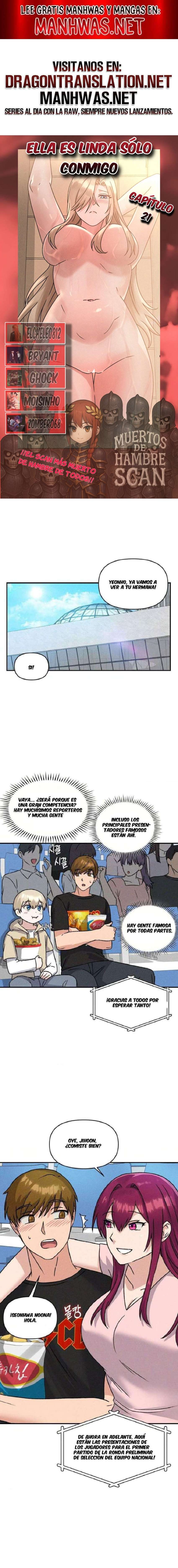 Ella es linda sólo conmigo Capítulo 21 - Page 1