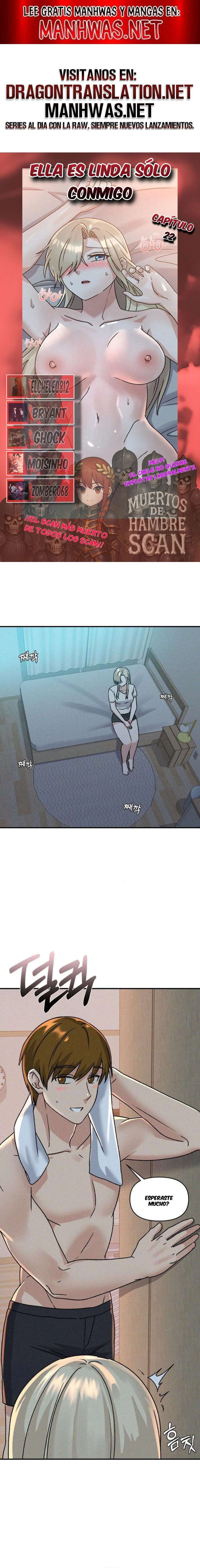 Ella es linda sólo conmigo Capítulo 22 - Page 1