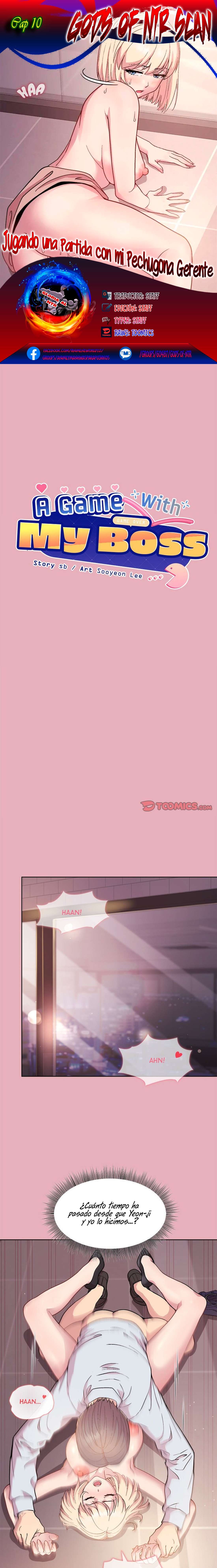 Jugando una Partida con mi Pechugona Gerente Capítulo 10 - Page 1