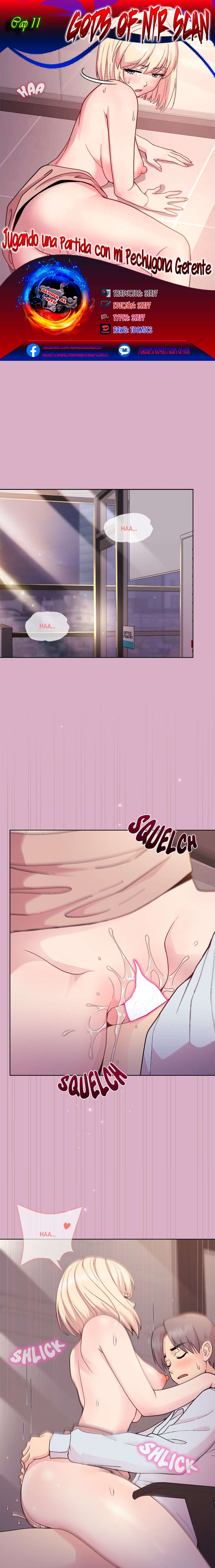 Jugando una Partida con mi Pechugona Gerente Capítulo 11 - Page 1