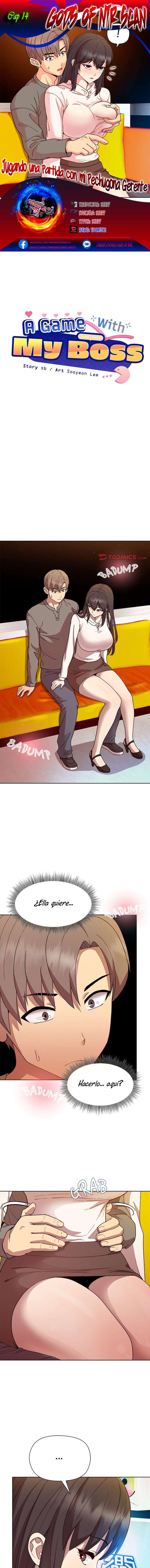 Jugando una Partida con mi Pechugona Gerente Capítulo 14 - Page 1