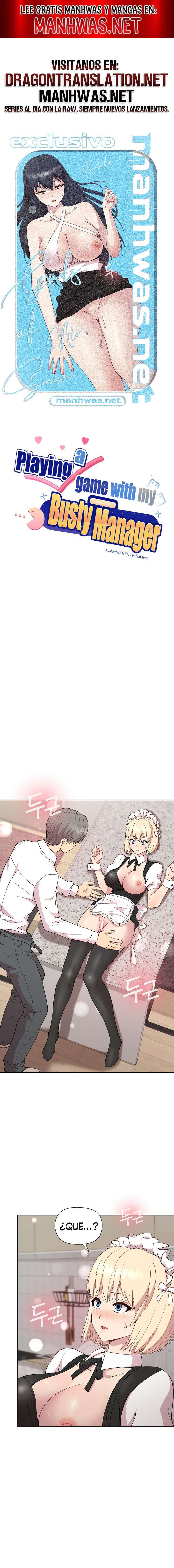 Jugando una Partida con mi Pechugona Gerente Capítulo 32 - Page 1