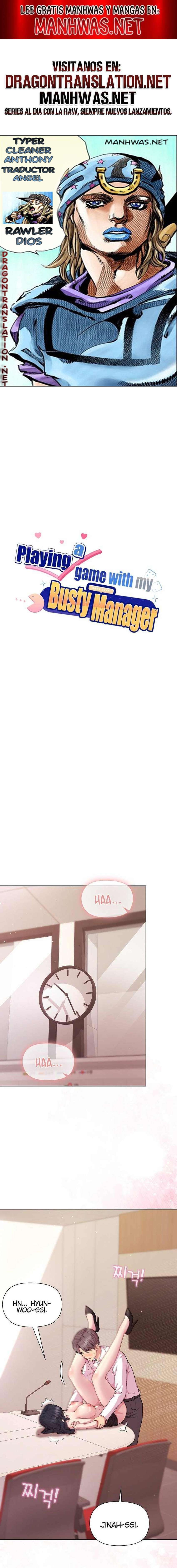 Jugando una Partida con mi Pechugona Gerente Capítulo 50 - Page 1