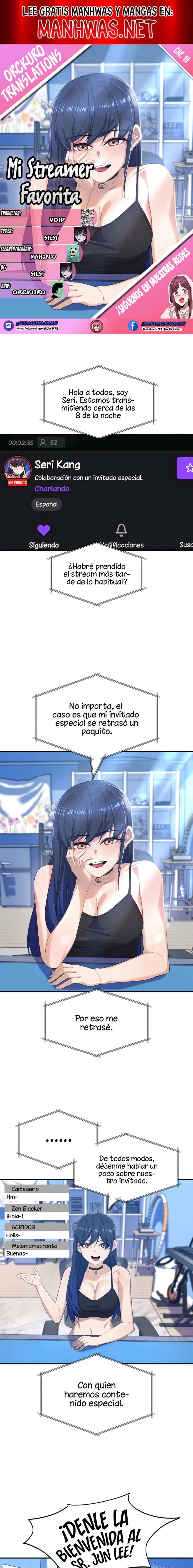 Mi Streamer Favorita Capítulo 19 - Page 1