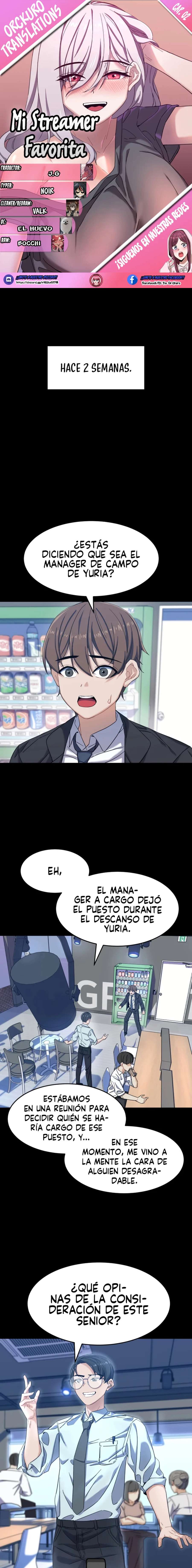 Mi Streamer Favorita Capítulo 2 - Page 1