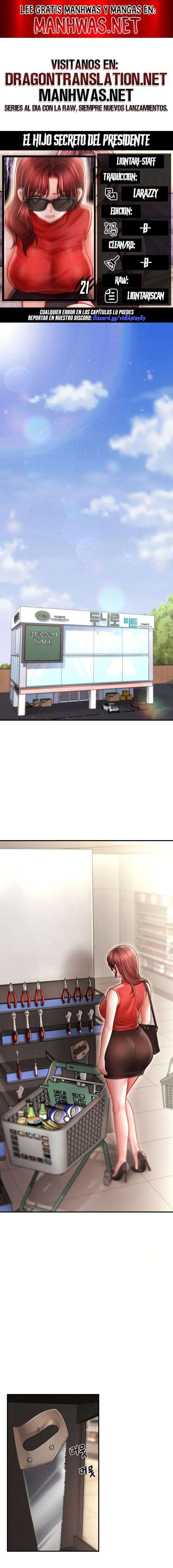 El hijo secreto del Presidente Capítulo 21 - Page 1