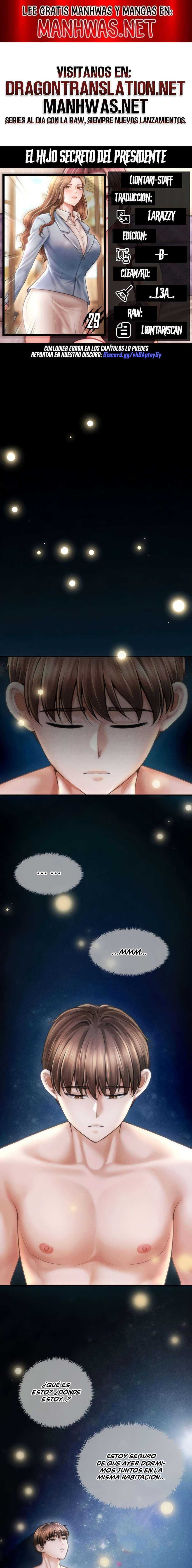 El hijo secreto del Presidente Capítulo 29 - Page 1