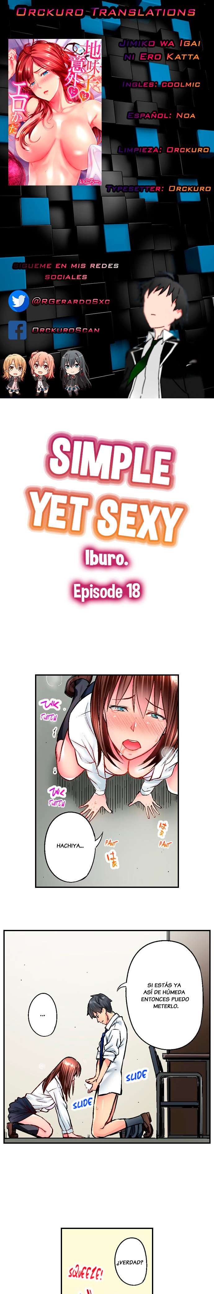 Jimiko wa Igai ni Ero Katta Capítulo 18 - Page 1