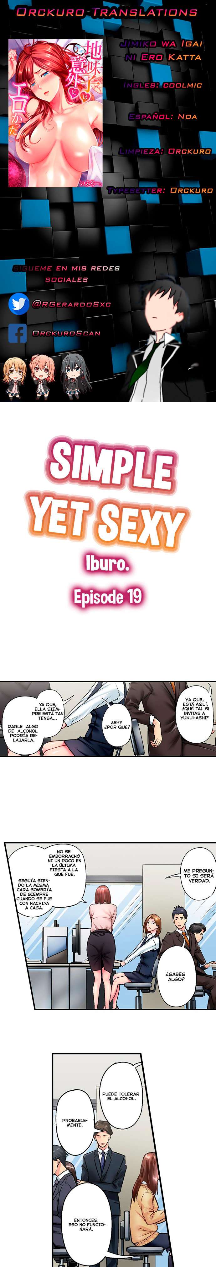 Jimiko wa Igai ni Ero Katta Capítulo 19 - Page 1