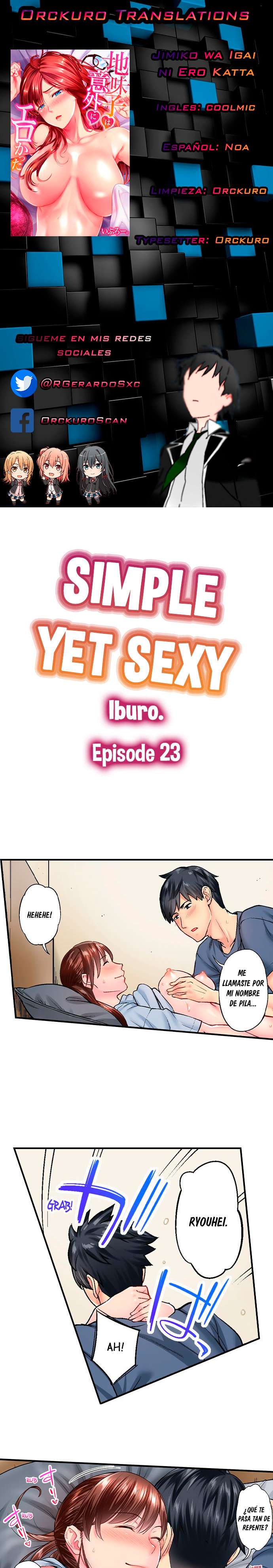 Jimiko wa Igai ni Ero Katta Capítulo 23 - Page 1