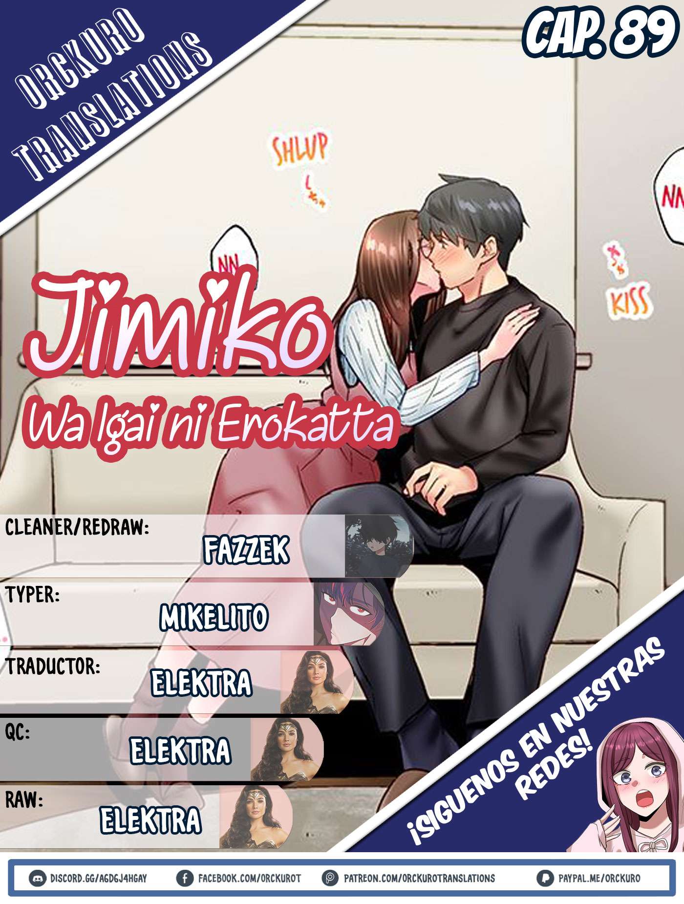 Jimiko wa Igai ni Ero Katta Capítulo 89 - Page 1