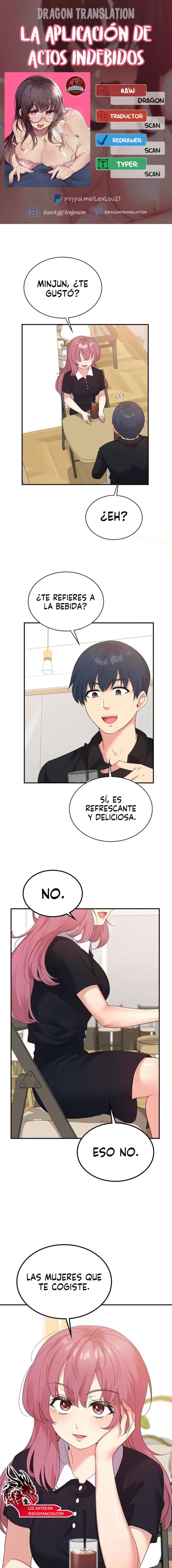 La aplicación de actos indebidos Capítulo 59 - Page 1